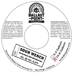 Ballast Point Brewing Company Sour Wench