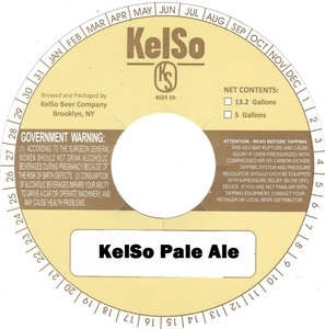 Kelso Pale Ale January 2013