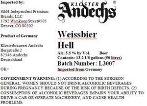 Klosterbrauerei Andechs 