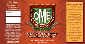 The Olde Mecklenburg Brewery, LLC 