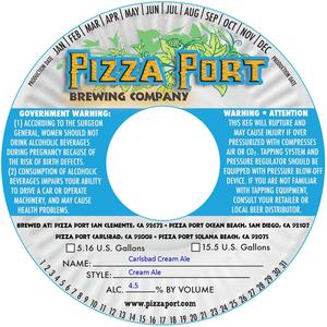 Pizza Port Carlsbad Cream Ale