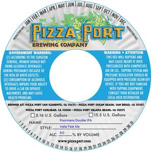 Pizza Port Poormans Double IPA