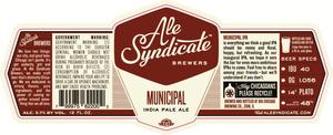 Ale Syndicate Municipal February 2013