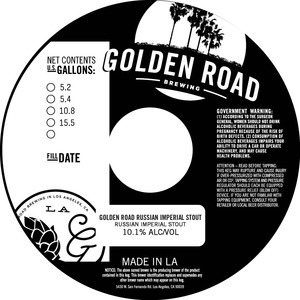 Golden Road Russian Imperial