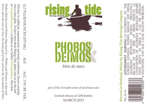 Rising Tide Brewing Company Phobos & Deimos