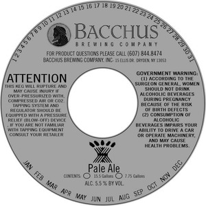 Bacchus Pale January 2013