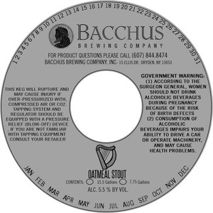 Bacchus Oatmeal January 2013