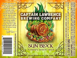 Captain Lawrence Brewing Co Sun Block