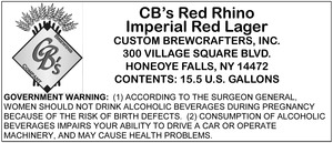 Cb's Red Rhino January 2013