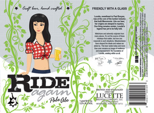 Lucette Brewing Company Ride Again