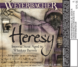 Weyerbacher Heresy February 2013