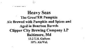Heavy Seas The Great'er Pumpkin February 2013