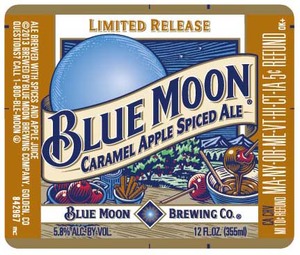 Blue Moon Caramel Apple