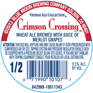 Blue Moon Brewing Co. Crimson Crossing