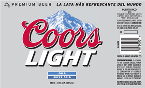 Coors Light January 2013