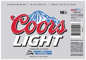 Coors Light January 2013