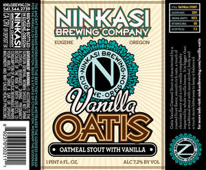 Ninkasi Brewing Company Vanilla Oatis