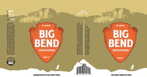 Big Bend Brewing Co. Big Bend Hefeweizen