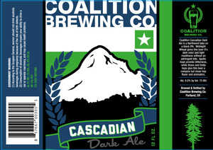Coalition Brewing Co. Cascadian Dark Ale