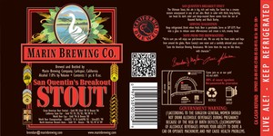 Marin Brewing Company San Quentin's Breakout Stout February 2013