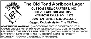 The Old Toad Apribock February 2013