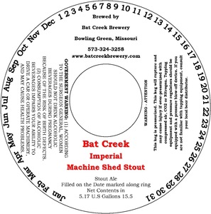 Bat Creek Imperial Machine Shed