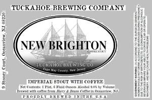 Tuckahoe Brewing Company New Brighton Coffee Stout February 2013