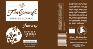 Foolproof Brewing Company Revery February 2013