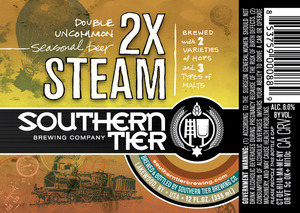 Southern Tier Brewing Company 2xsteam