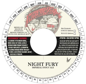 Witch's Hat Brewing Company Night Fury
