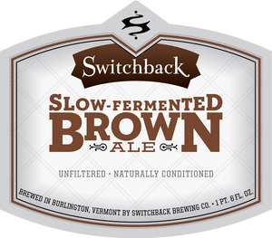 Switchback Slow-fermented Brown February 2013