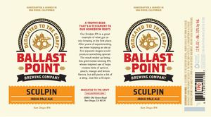 Ballast Point Brewing Company Sculpin February 2013