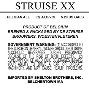 De Struise Brouwers Struise Xx February 2013