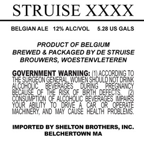 De Struise Brouwers Struise Xxxx February 2013