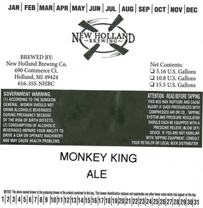 New Holland Brewing Co. Monkey King
