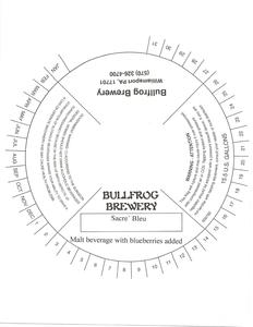 Bulflrog Brewery Sacre Bleu