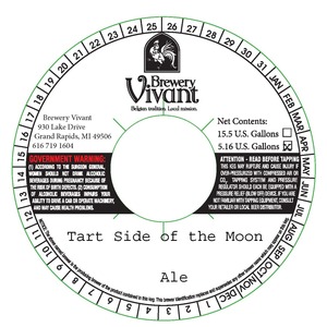 Brewery Vivant Tart Side Of The Moon February 2013