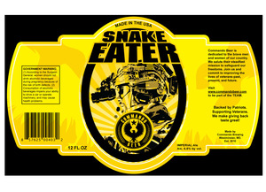 Commando Beer Snake Eater