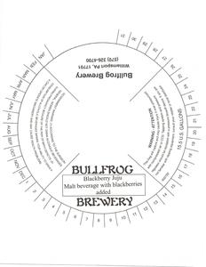 Bullfrog Brewery Blackberry Juju