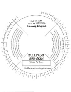 Bullfrog Brewery Pomme Par Jour