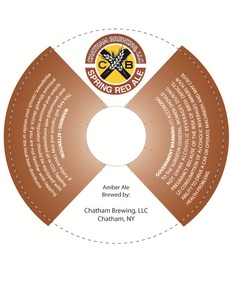 Chatham Brewing, LLC. Spring Red February 2013
