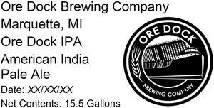 Ore Dock Brewing Company Ore Dock IPA February 2013