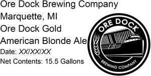 Ore Dock Brewing Company Ore Dock Gold