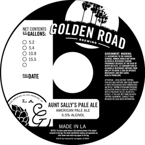 Aunt Sally's Pale Ale February 2013