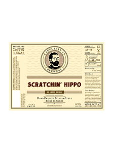 Adelbert's Brewery Scratchin' Hippo February 2013