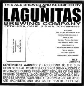 The Lagunitas Brewing Company Pale Ale February 2013