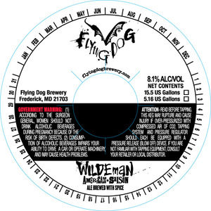 Flying Dog Wildeman American Saison February 2013