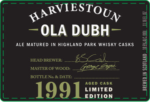 Harviestoun Ola Dubh February 2013