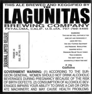 The Lagunitas Brewing Company Fusion 16