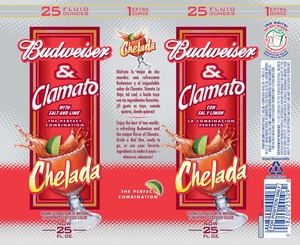 Budweiser & Clamato Chelada